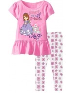 Princess Pajamas Set (Short Sleeve)